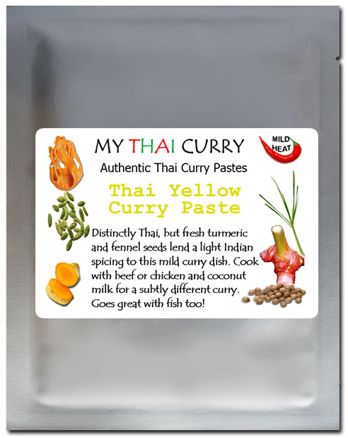 Mild yellow clearance curry paste